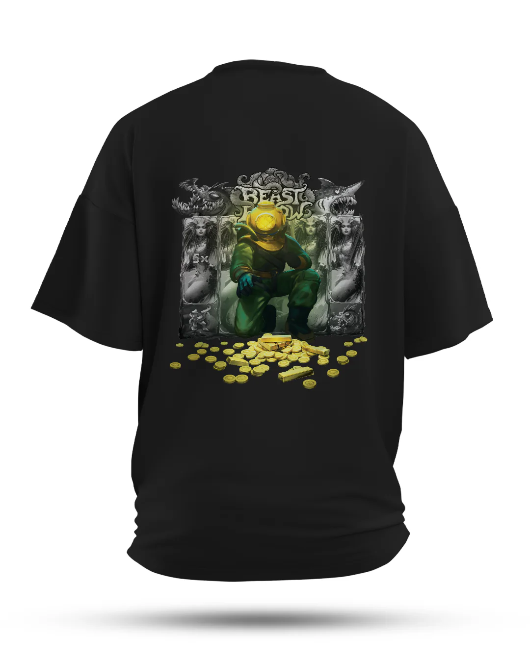 Beast Below Reel T-shirt - Image 3